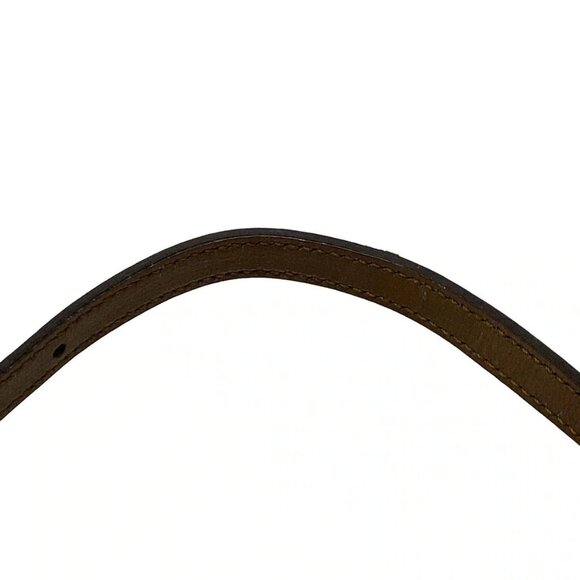 Auth GUCCI GG Plus / GG Supreme, Horsebit 625615 Beige Dark Brown PVC Leather - Picture 9 of 16